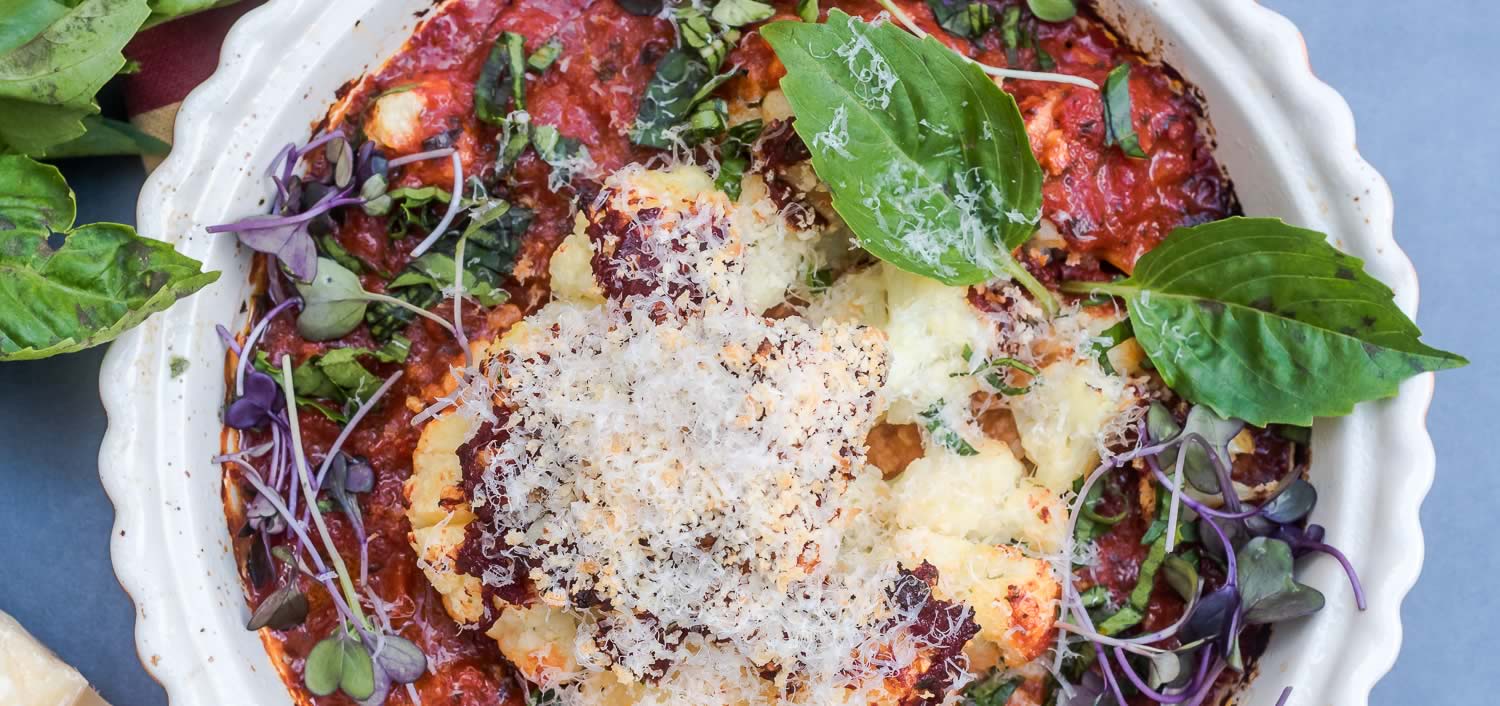 Pizza Roasted Cauliflower