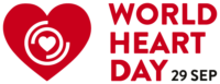 World Health Day logo with heart and text reading 29 SEP